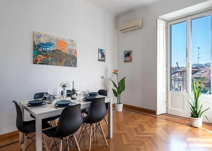 Duomo-linate Airport - Two Bedrooms & Terrace View * Milán