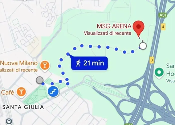 Santa Giulia Terrace - 15 Mins Center *