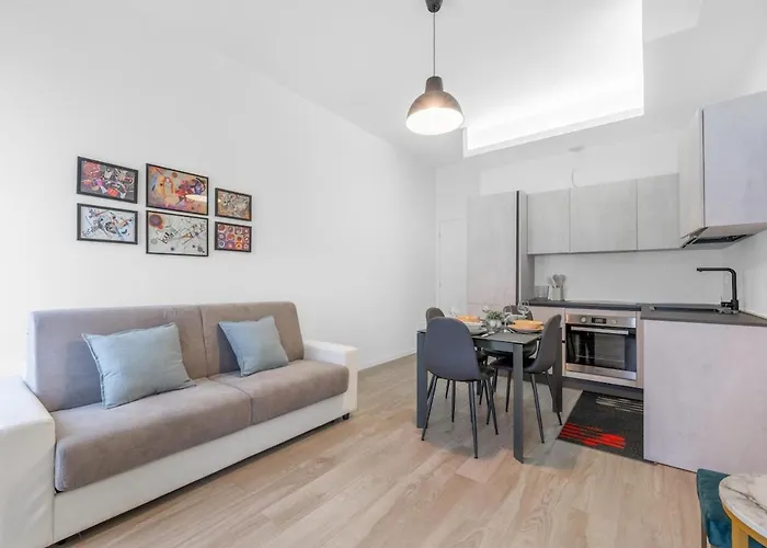 公寓 Bilocale Vicino Tram 2, Smart Tv E Internet Veloce 米兰