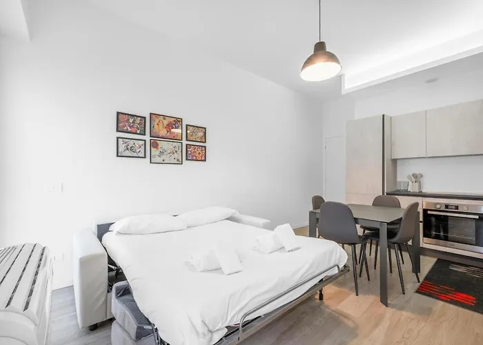 Bilocale Vicino Tram 2, Smart Tv E Internet Veloce 米兰