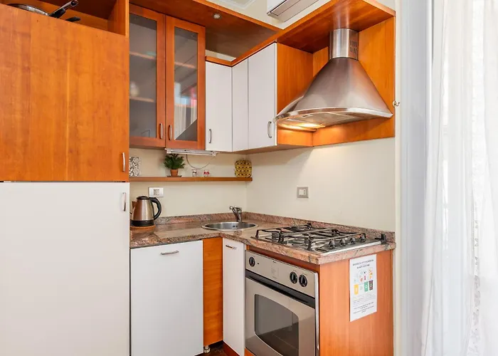아파트 Flat In Center With Terrace, Near Garibaldi Fs