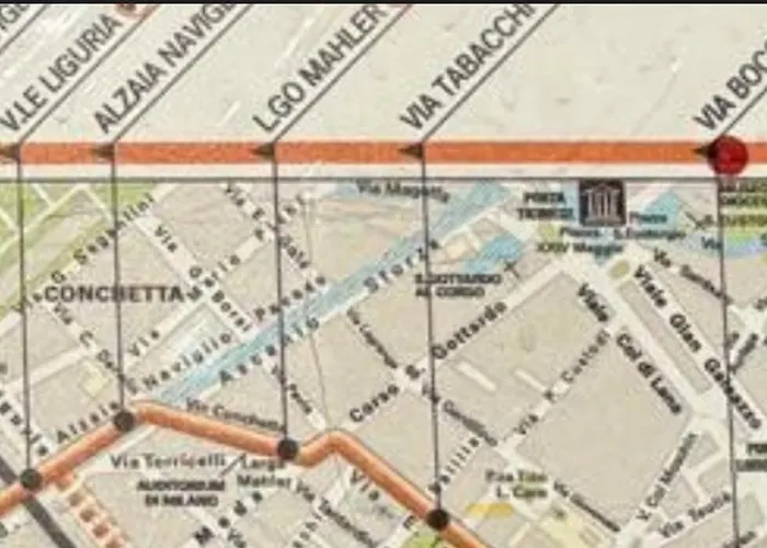 דירה Navigli Bocconi Naba-iulm-self-60 Mq *