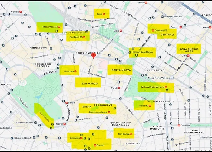 Brera Luxury Design District - Via Solferino Апартаменты Милан