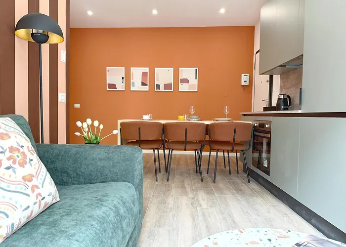 Apartmán Muratori Orange Bohemian House - 3 Bedrooms Milán