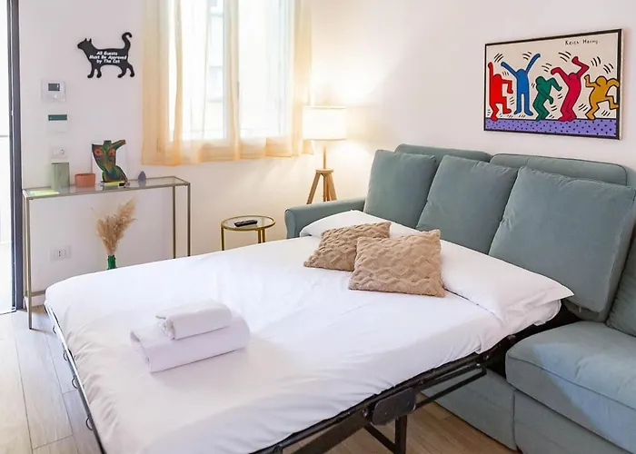 Historic Center-navigli Private Terrace 4 Pax Wifi * 밀라노