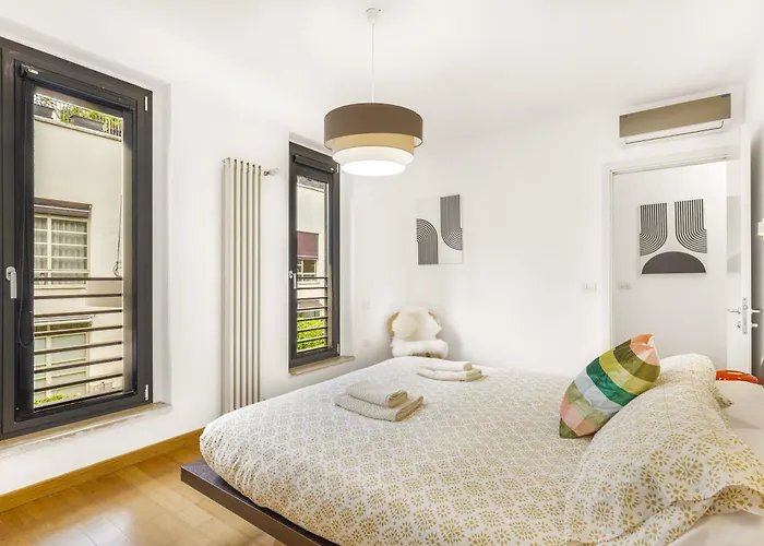 شقة Design Loft Turro Con Garage E Giardino Privati ميلان
