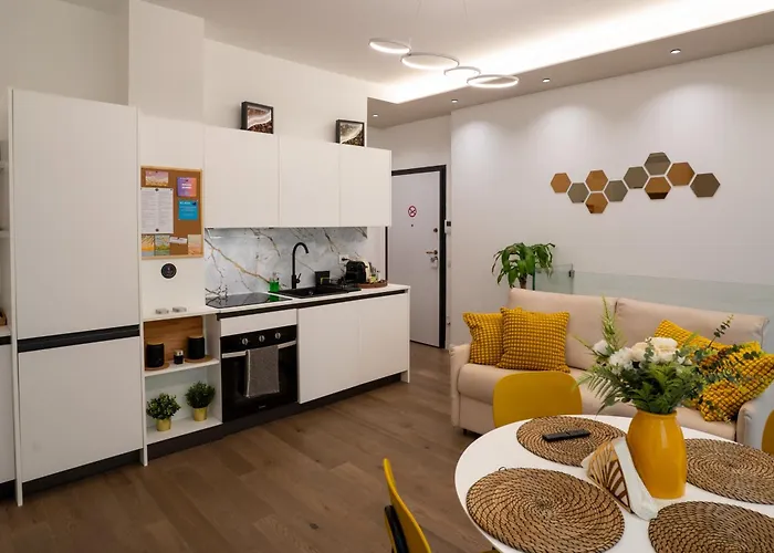 公寓 Teodorico Apartments - Quiet Garden View Apartment With Parking *