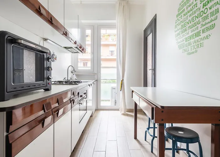 Trilocale In Stile Milanese In Solari Apartment *