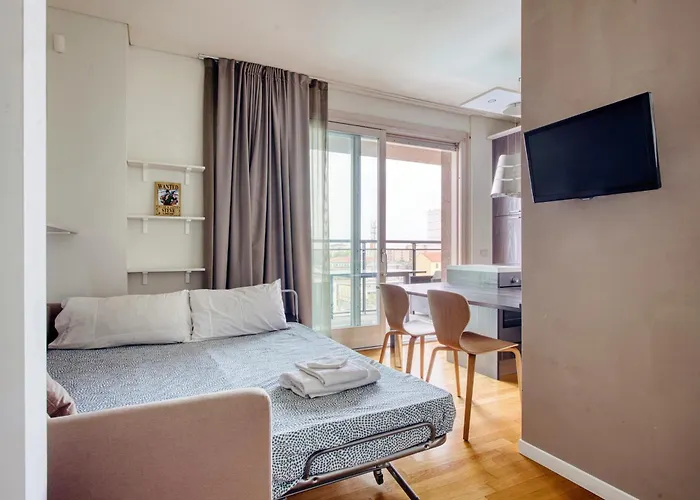 Giaxtower Gym & Pool Bright Space 6' Piano Apartamento *