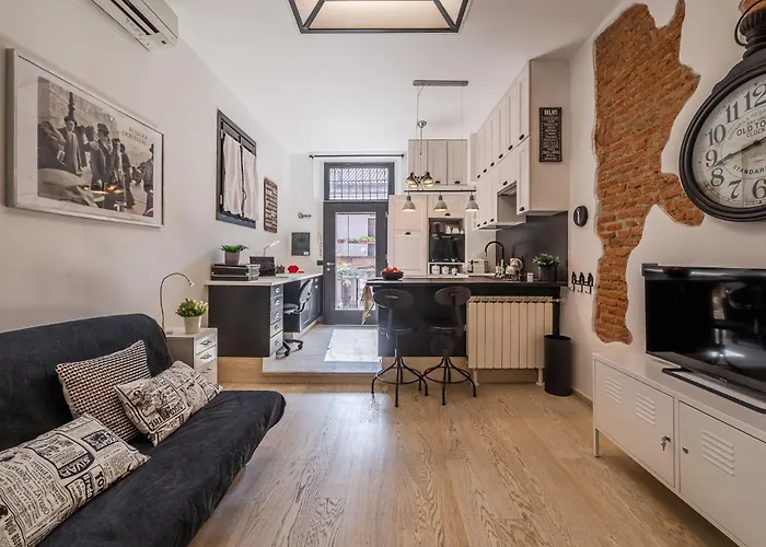 The Brick Nest - Navigli View Апартаменты *
