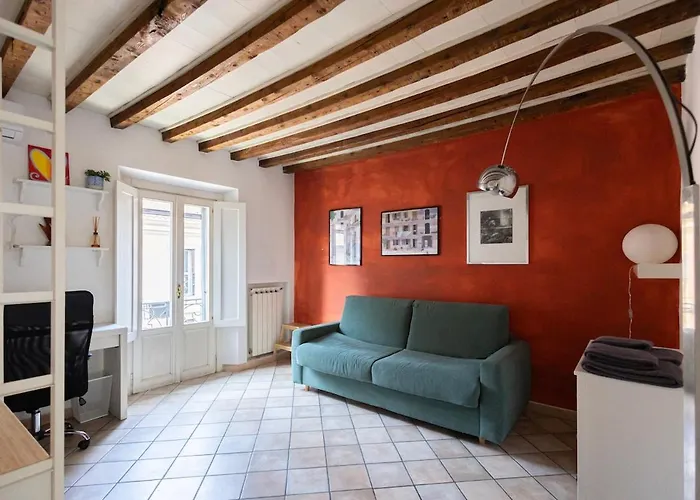 Elegant Naviglio Cool Area Large 5 Pax With Elevator アパート