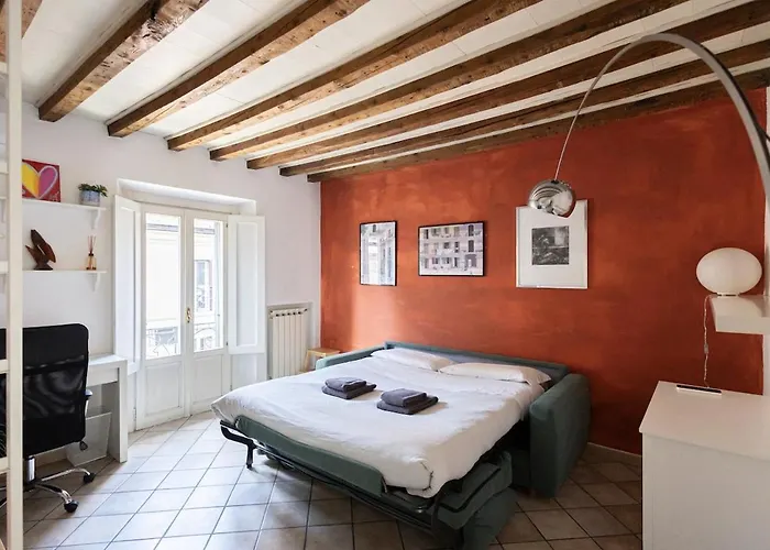 Elegant Naviglio Cool Area Large 5 Pax With Elevator アパート *