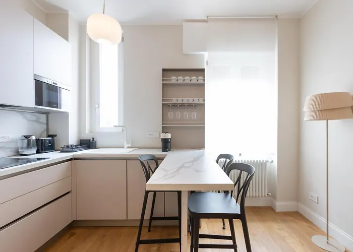 Apartmán Luminoso Trilocale Certosa - Mirable Pm