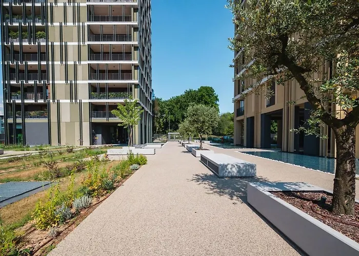 Apartman Park Towers 15 - Design - Large Terrace - Ac Milánó