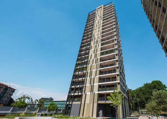 Park Towers 15 - Design - Large Terrace - Ac * Milánó