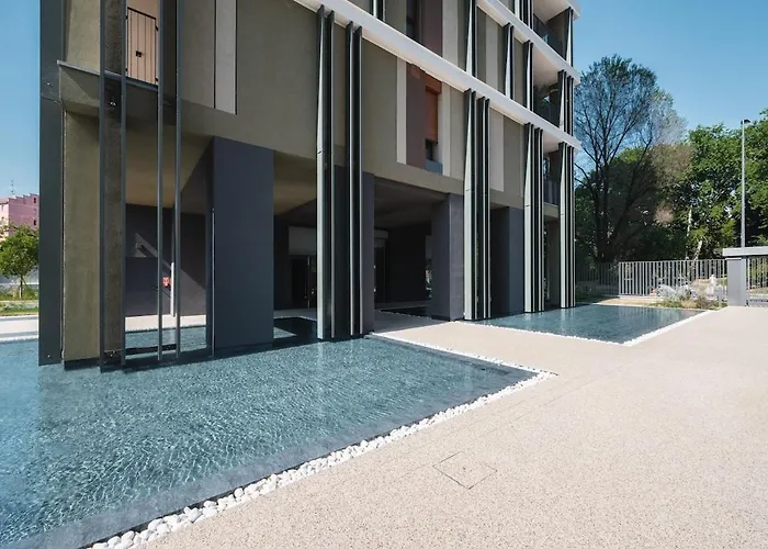 Park Towers 15 - Design - Large Terrace - Ac Milánó