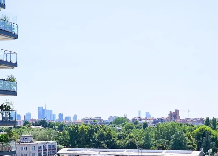 Apartment Skyline - Exclusive Garage & Terrace Milan