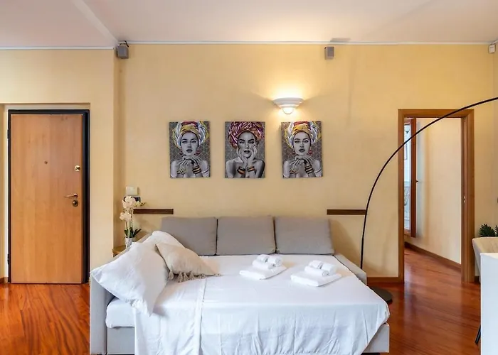 Duomo Milan-attic With Terrace-netflix And Wifi Apartman *