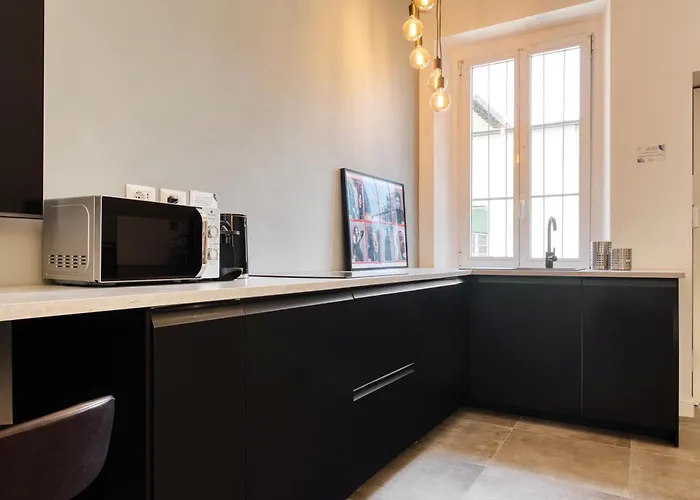 15min To Duomo Modern 1 Bedrm Flat Ac 5g Wifi Mailand