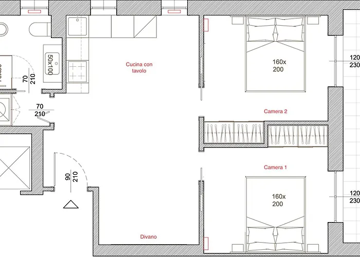 Апартаменты Di Design In Bicocca &