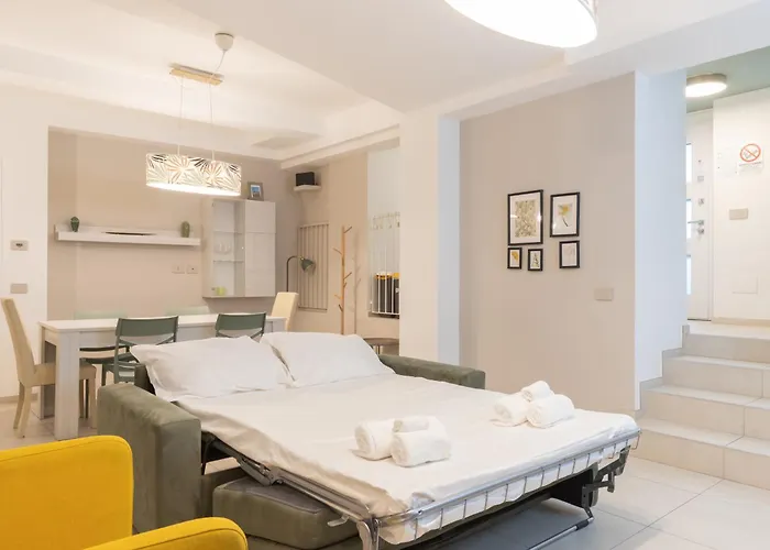 Apartmán Monumentale M5 - 6 Ospiti & Famiglie Con 2 Bagni E