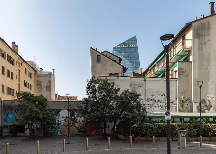 Station-porta Nuova Pet Friendly 4 Pax Chek In H24 Apartmán Milán