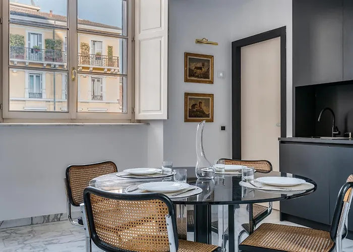 Apartmán Duomo3'-skylight-idropool-private-cinema-freepark Milán