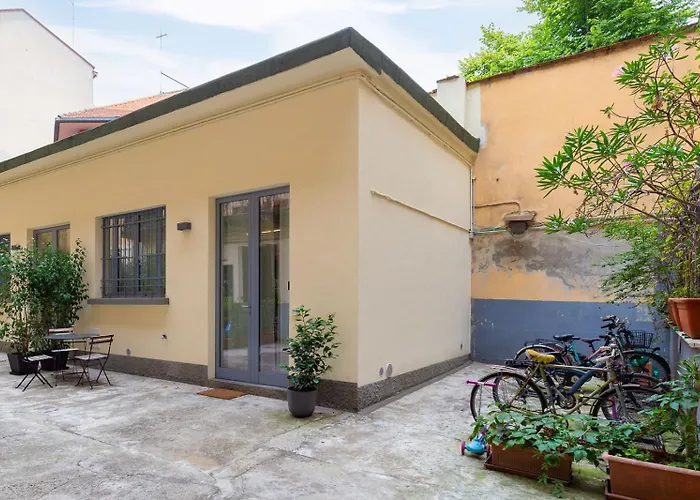 Loft Moderno Con Patio Privato A 100m Dalla Metro - La Taniere Appartement