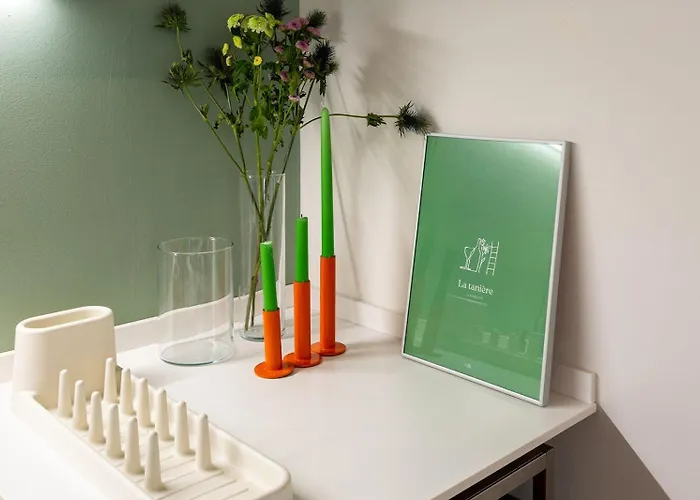 Apartmán Loft Moderno Con Patio Privato A 100m Dalla Metro - La Taniere *