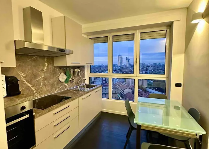 Amazing Skyline Apartment, Brera דירה *