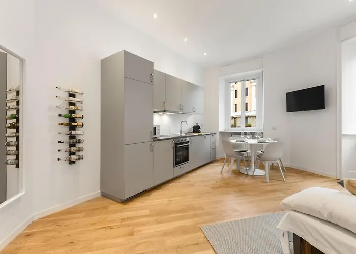 Centrale-duomo 10min - Grey Perl - Wi-fi Netflix 아파트