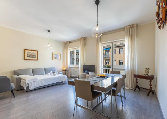 Apartmán Tortona-metro Tolstoj 5min - Spacious 6 Guests - Wifi Milán