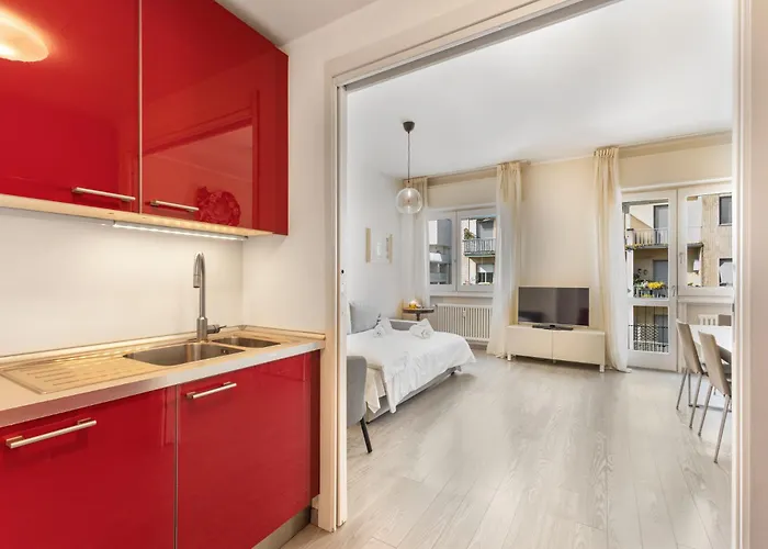 Apartmán Tortona-metro Tolstoj 5min - Spacious 6 Guests - Wifi *