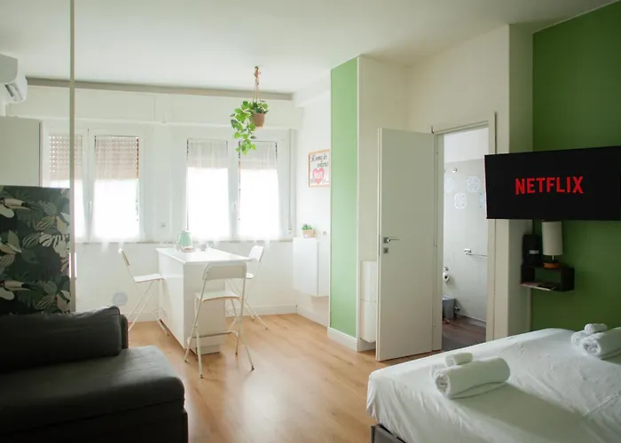 Apartment Design Moderno:monolocale Spazioso Vicino Metro M2 *