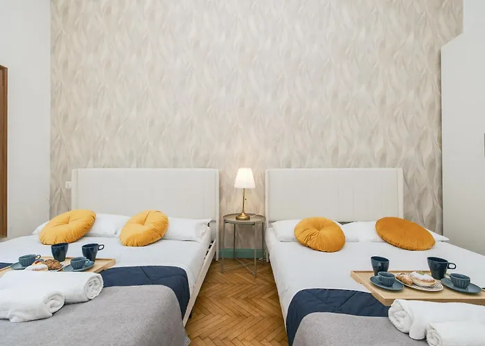 Modern&elegant Double Flat - 15 Min Duomo Apartament Mediolan