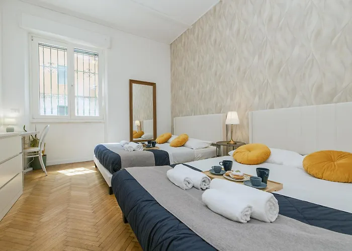 Modern&elegant Double Flat - 15 Min Duomo Mediolan