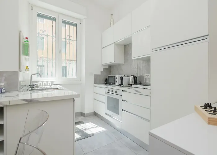 Modern&elegant Double Flat - 15 Min Duomo Apartament Mediolan