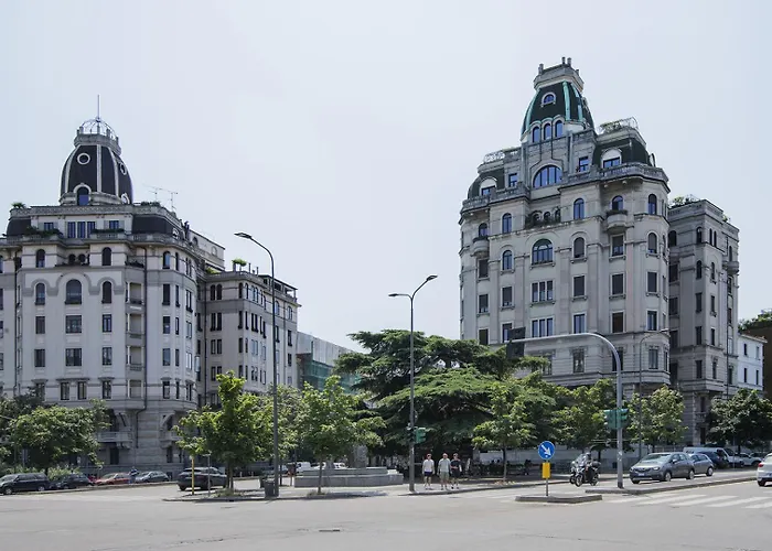 公寓 Terrazza Milanese - San Siro, Fiera & Life - Rinnovamento Facciata Palazzo In Corso 米兰