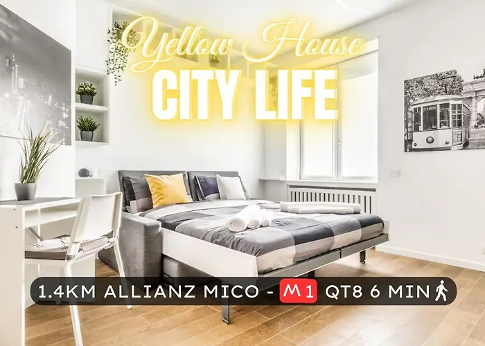 Life House-yellow San Siro & Duomo Milano