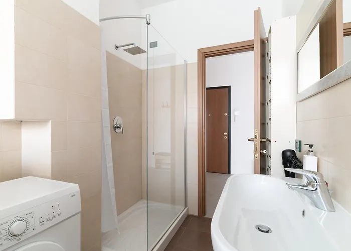 Apartman Guesthost - Bright With Parking Milánó