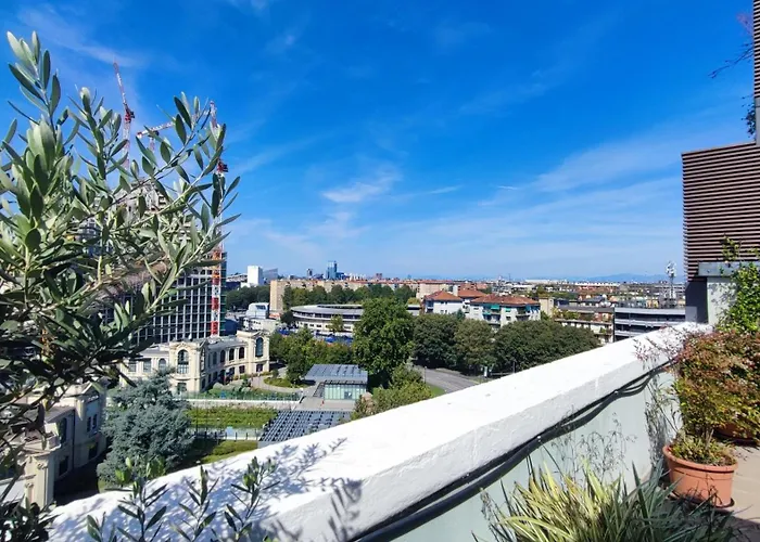 Breathtaking Penthouse Life Sky Apartment-mico Μιλάνο