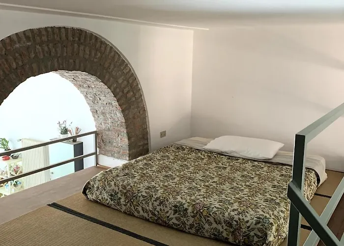 Loft Industriale In Zona Darsena דירה *