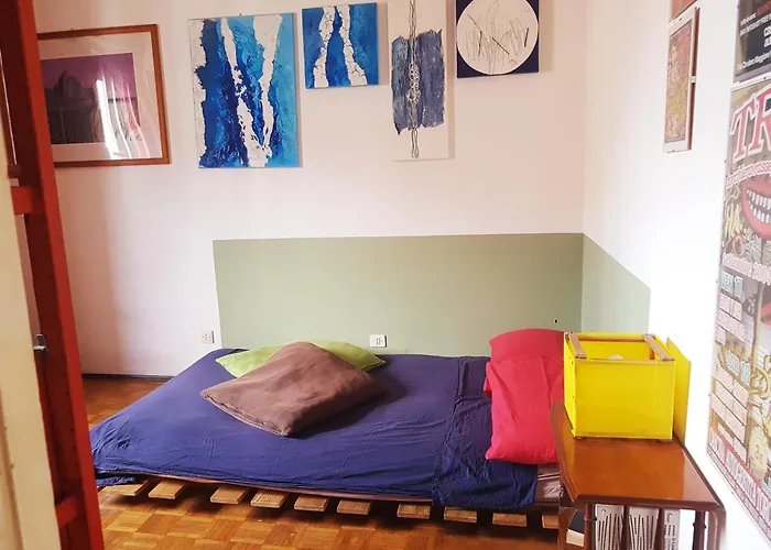 아파트 Cozy Flat For Music Lovers, 10 Min Walk From Tube 밀라노