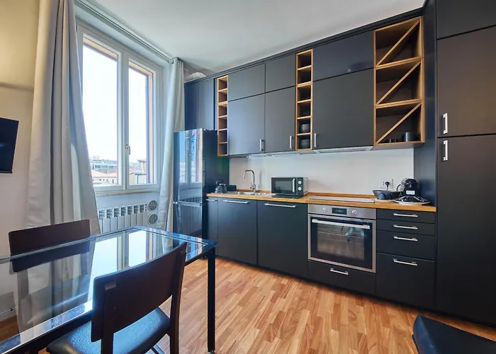 Fondazione Prada - Moderno Bilocale, Ac, Wi-fi * Milaan