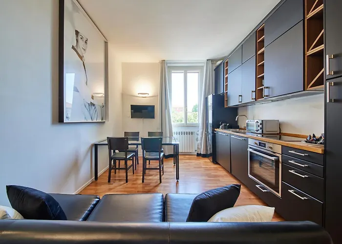 Appartement Fondazione Prada - Moderno Bilocale, Ac, Wi-fi Milaan