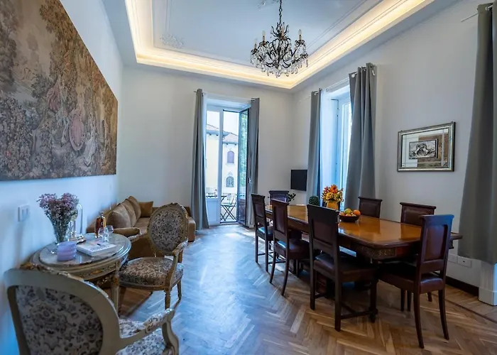 아파트 Duomo 7 Min - Historic Luxury 3 Bedrooms With Parking *