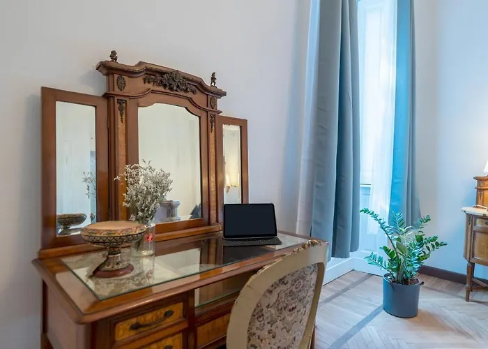 Duomo 7 Min - Historic Luxury 3 Bedrooms With Parking * 밀라노