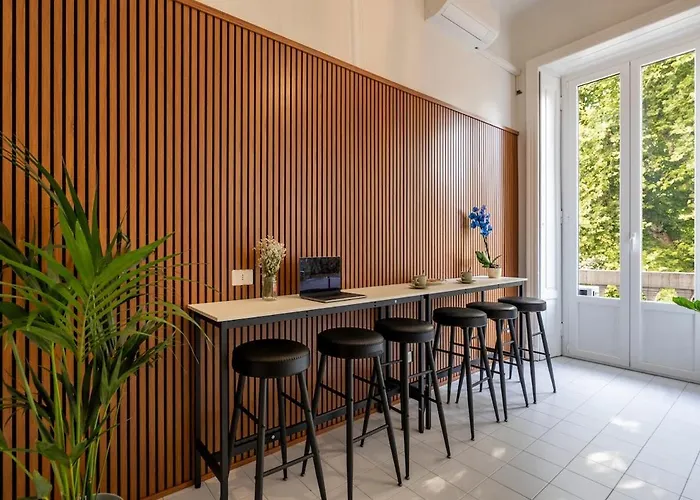 아파트 Duomo 7 Min - Historic Luxury 3 Bedrooms With Parking 밀라노