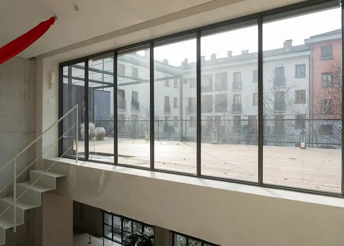 아파트 Quite Rooftop Loft In Navigli Area 밀라노