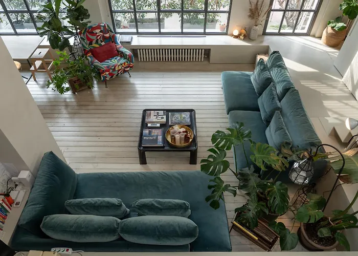 Quite Rooftop Loft In Navigli Area 아파트